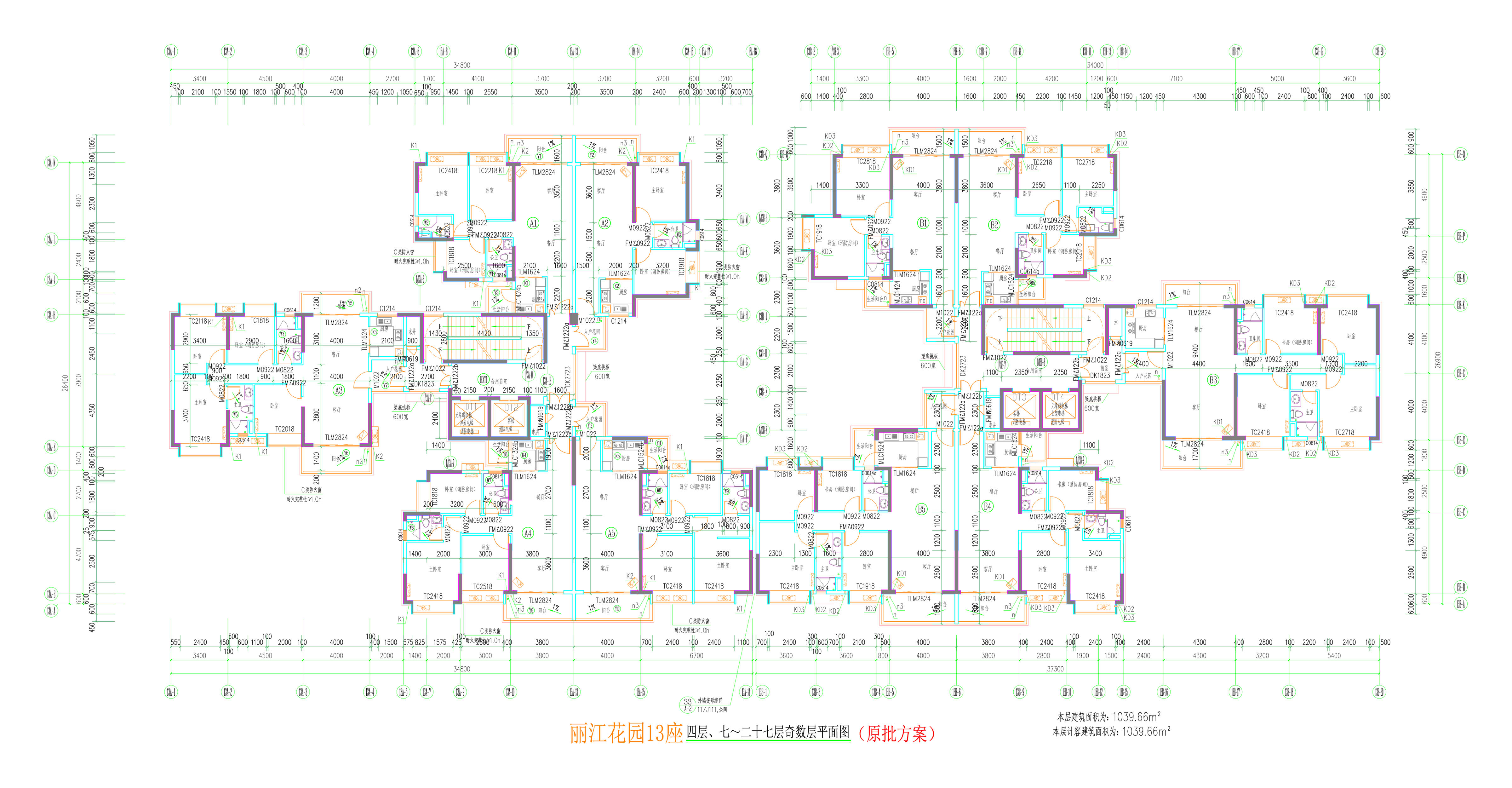 13座四、七~二十七層奇數(shù)層平面圖.jpg