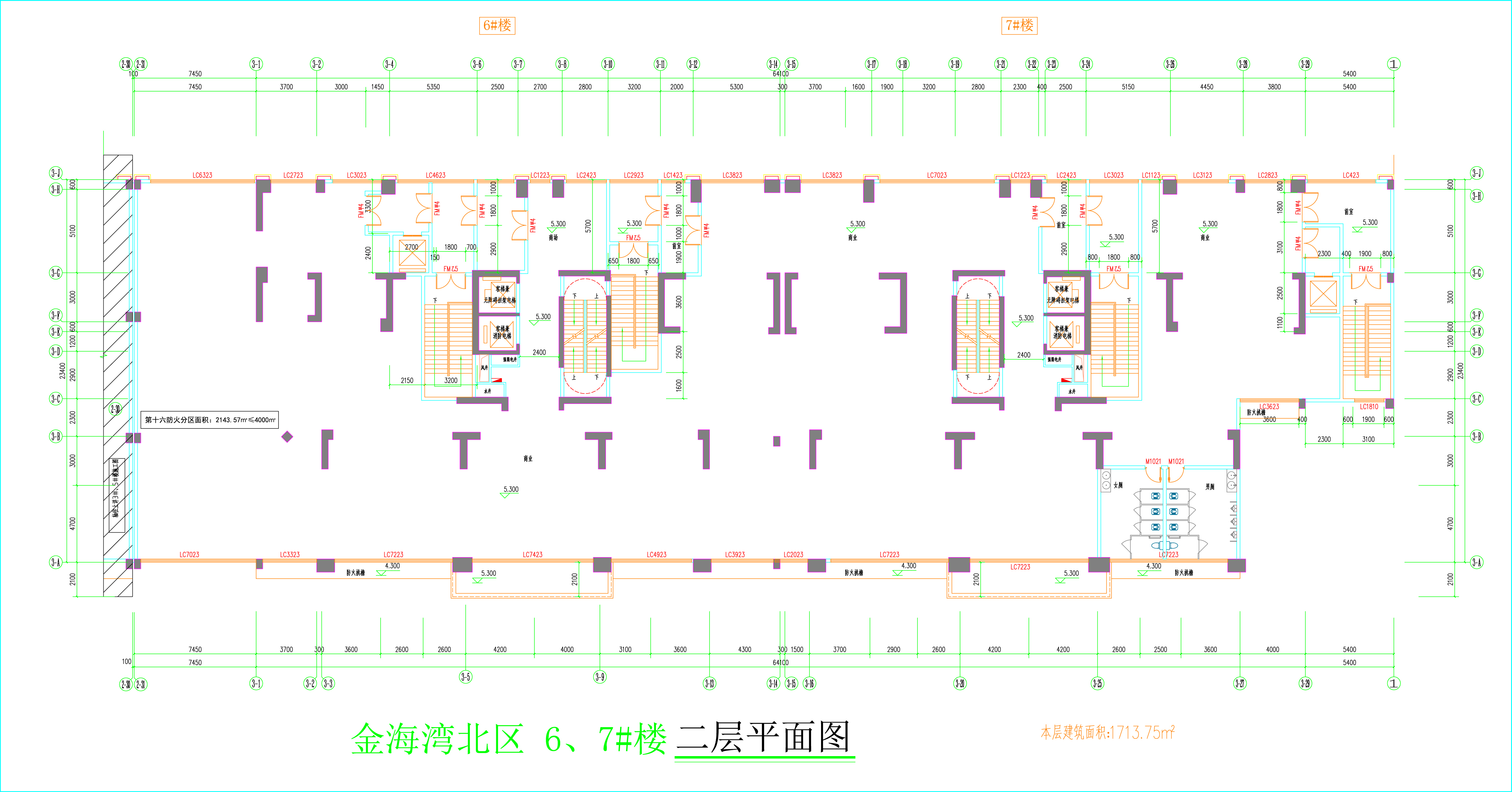 金海灣北區(qū)6、7#樓_二層平面圖.jpg