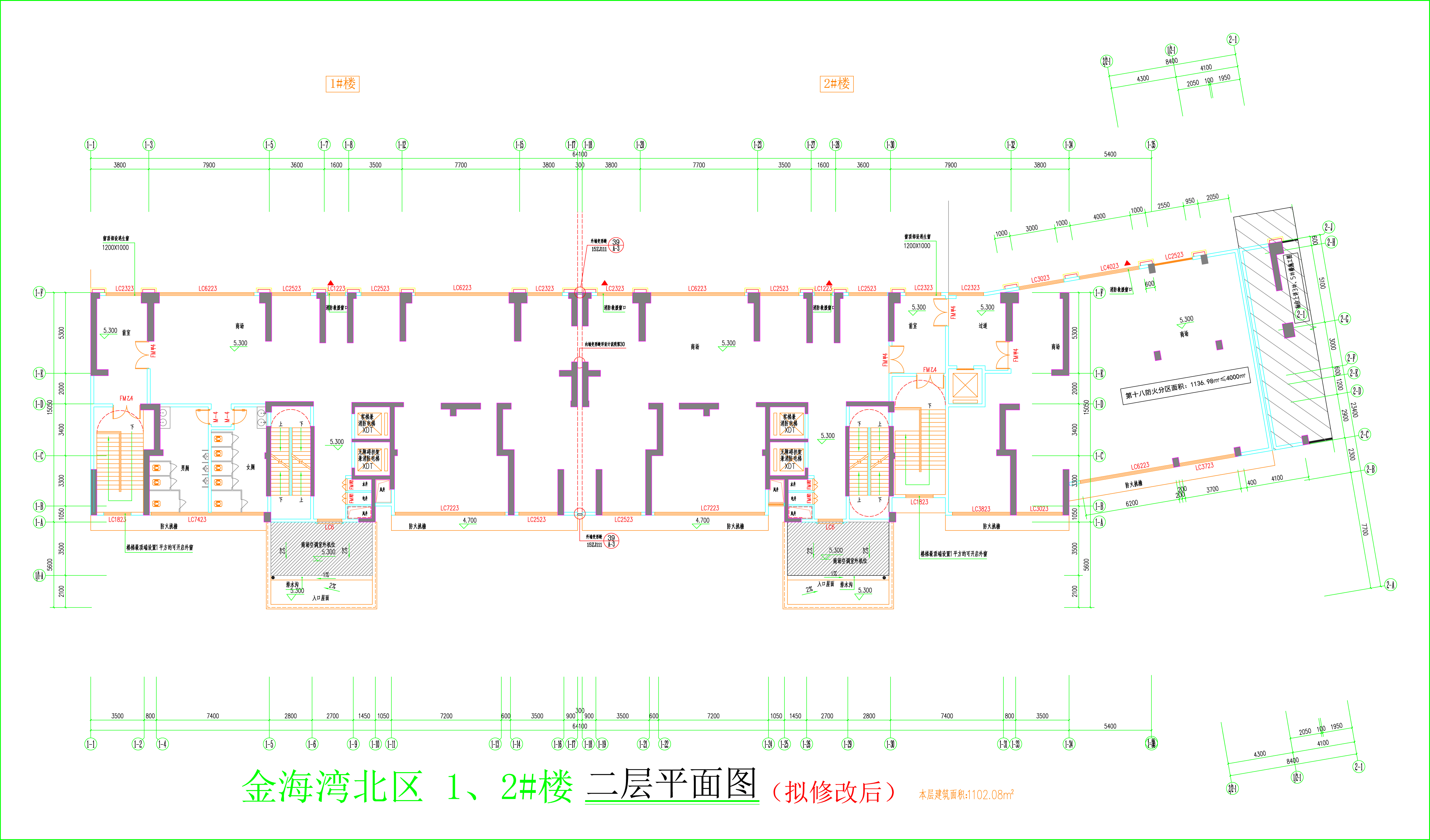 金海灣北區(qū)1、2#樓_二層平面圖.jpg