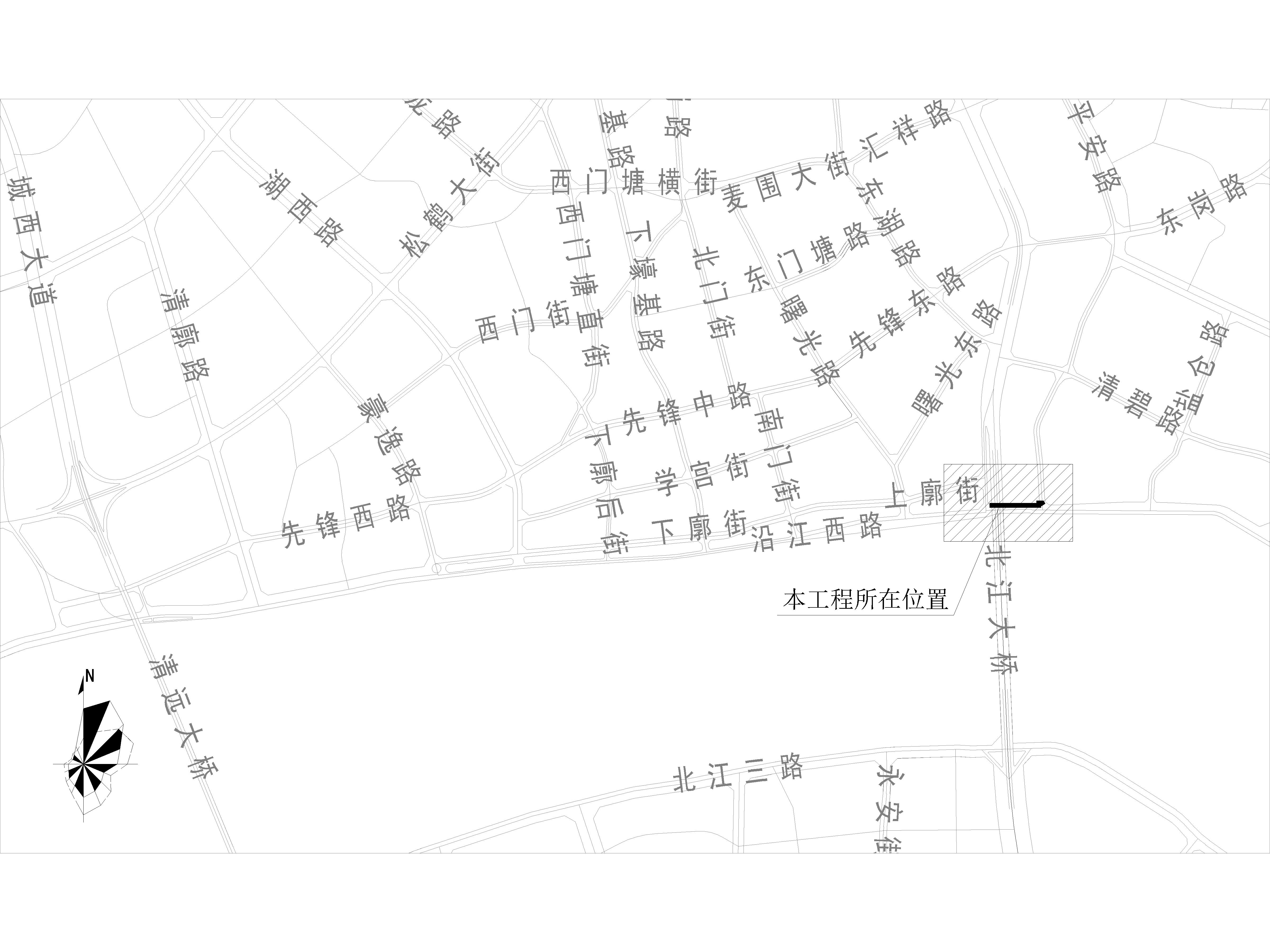 沿江路平安橋中壓燃?xì)膺B接管（CCY）-布局1.jpg