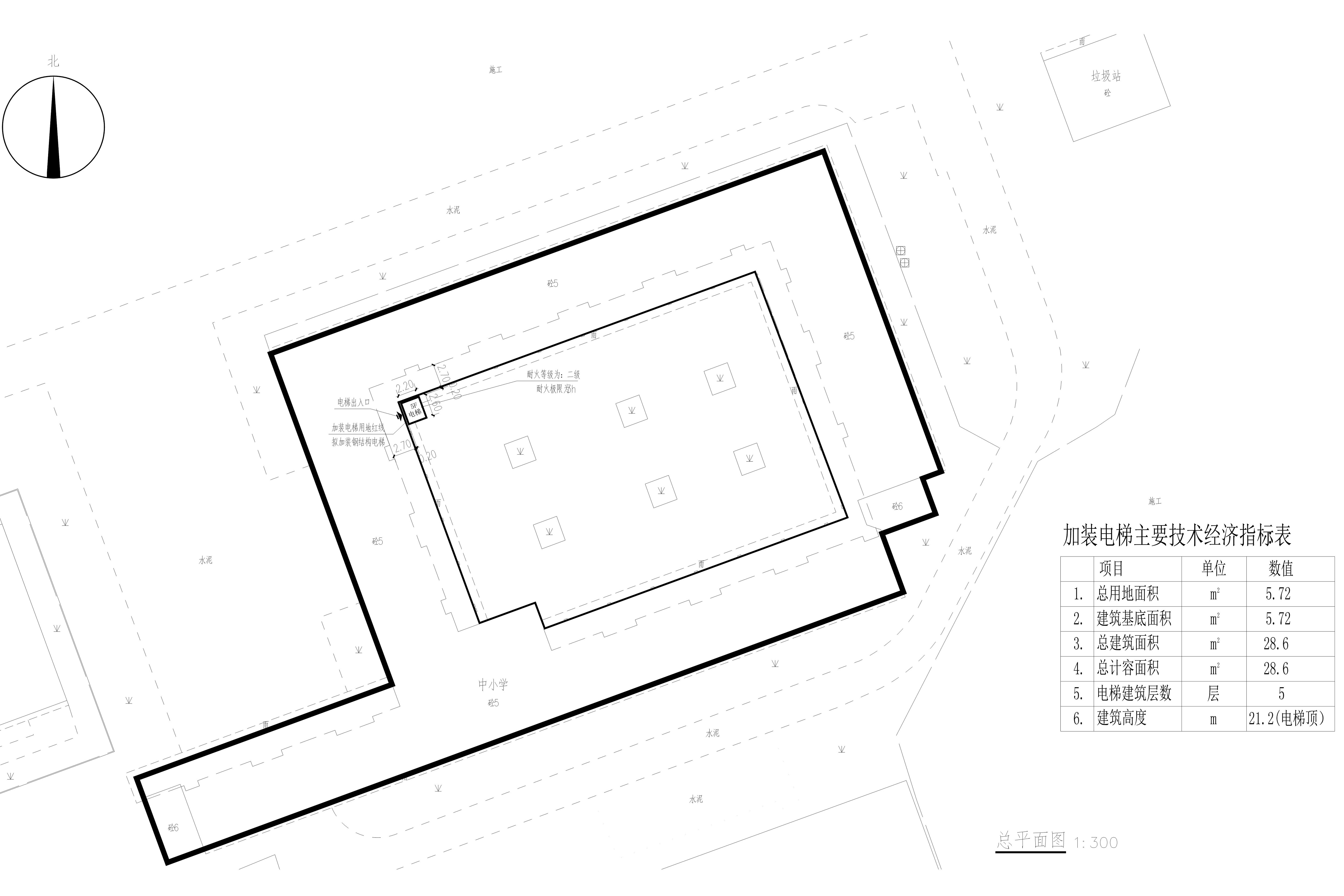 總平面。鳳翔山湖北區(qū)學(xué)校教學(xué)樓加裝電梯_t3-Model_1.jpg