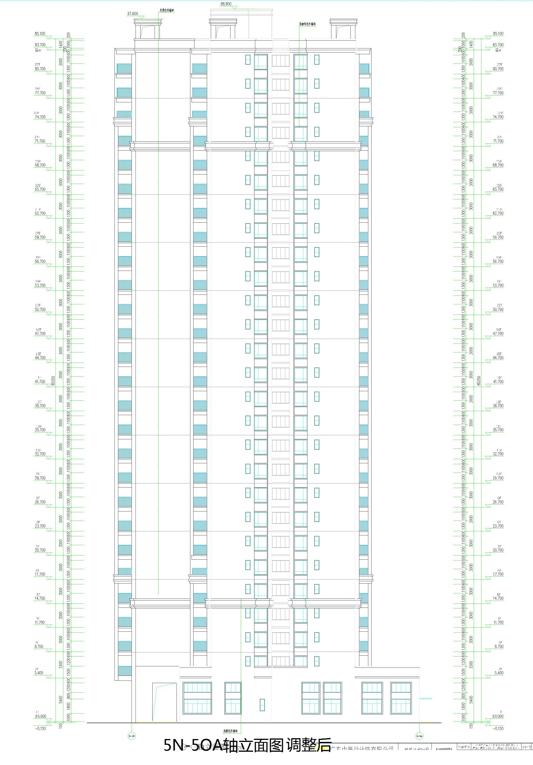 駿豪苑5#樓5N-5OA軸立面圖調(diào)整后.jpg