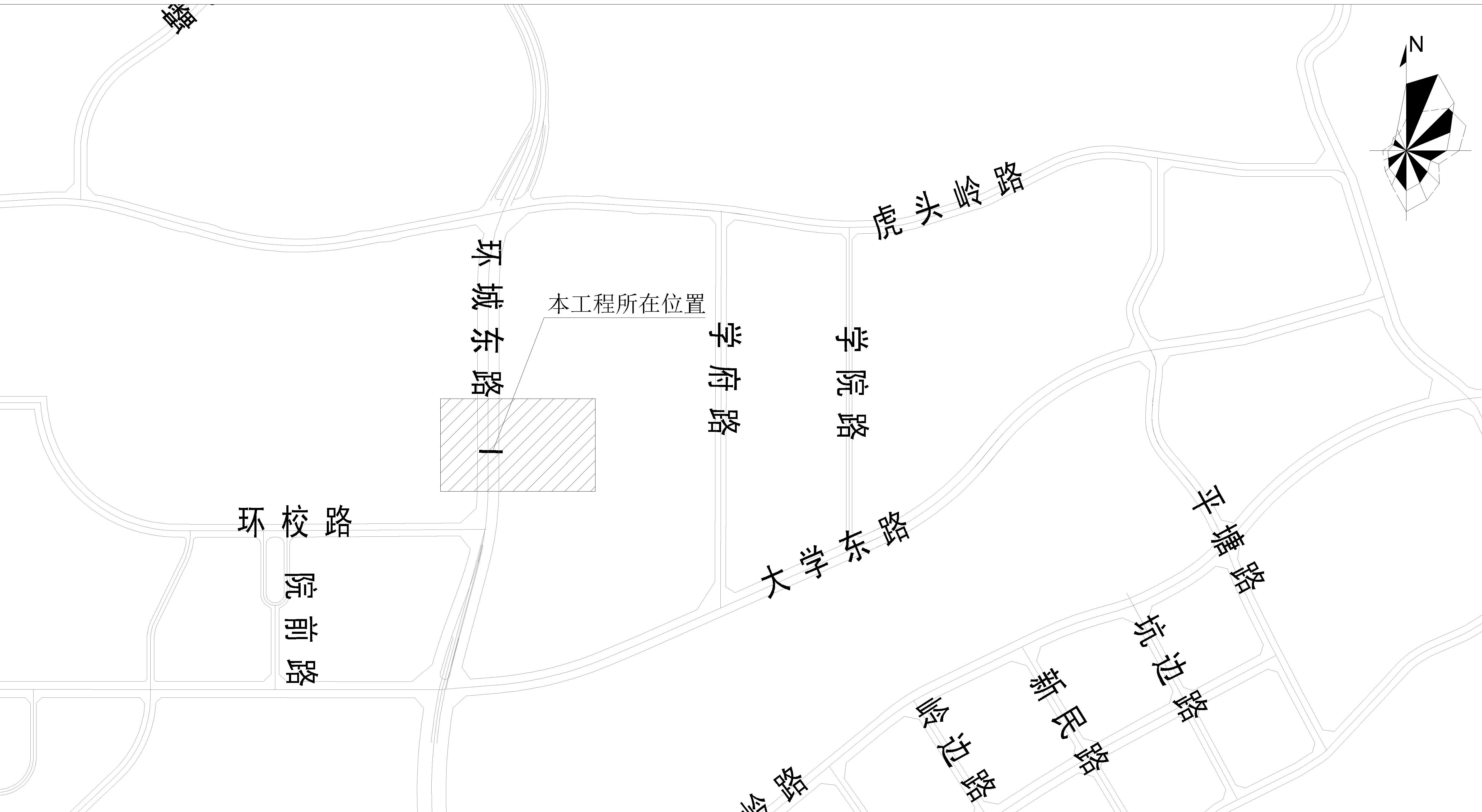 廣東南華工商職業(yè)學(xué)院清遠校區(qū)市政中壓燃氣管道工程-布局1.jpg