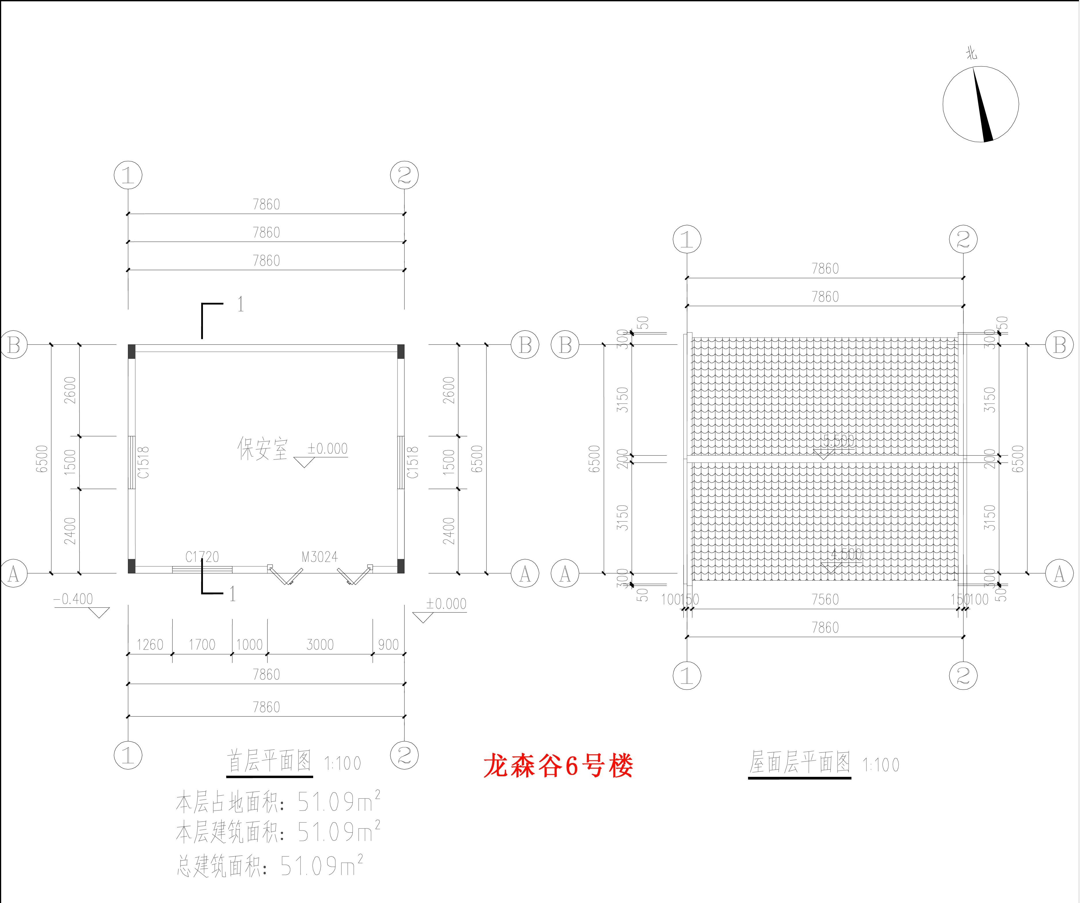 龍森谷6號樓總平面報(bào)建圖-首層.jpg