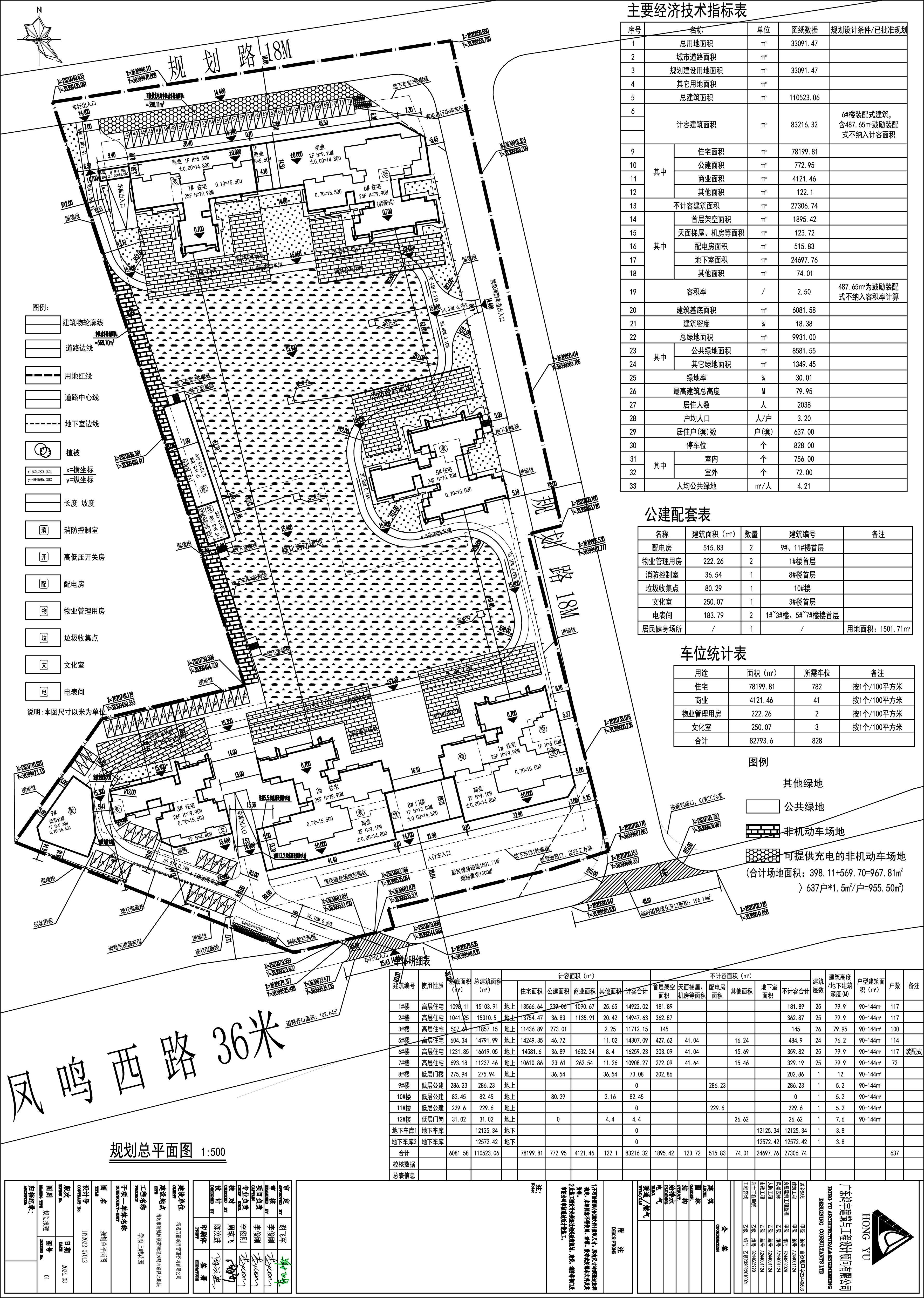 學(xué)府上峸花園 規(guī)劃總平面圖、豎向道路總平面圖、綠化總平面圖_8-27.jpg